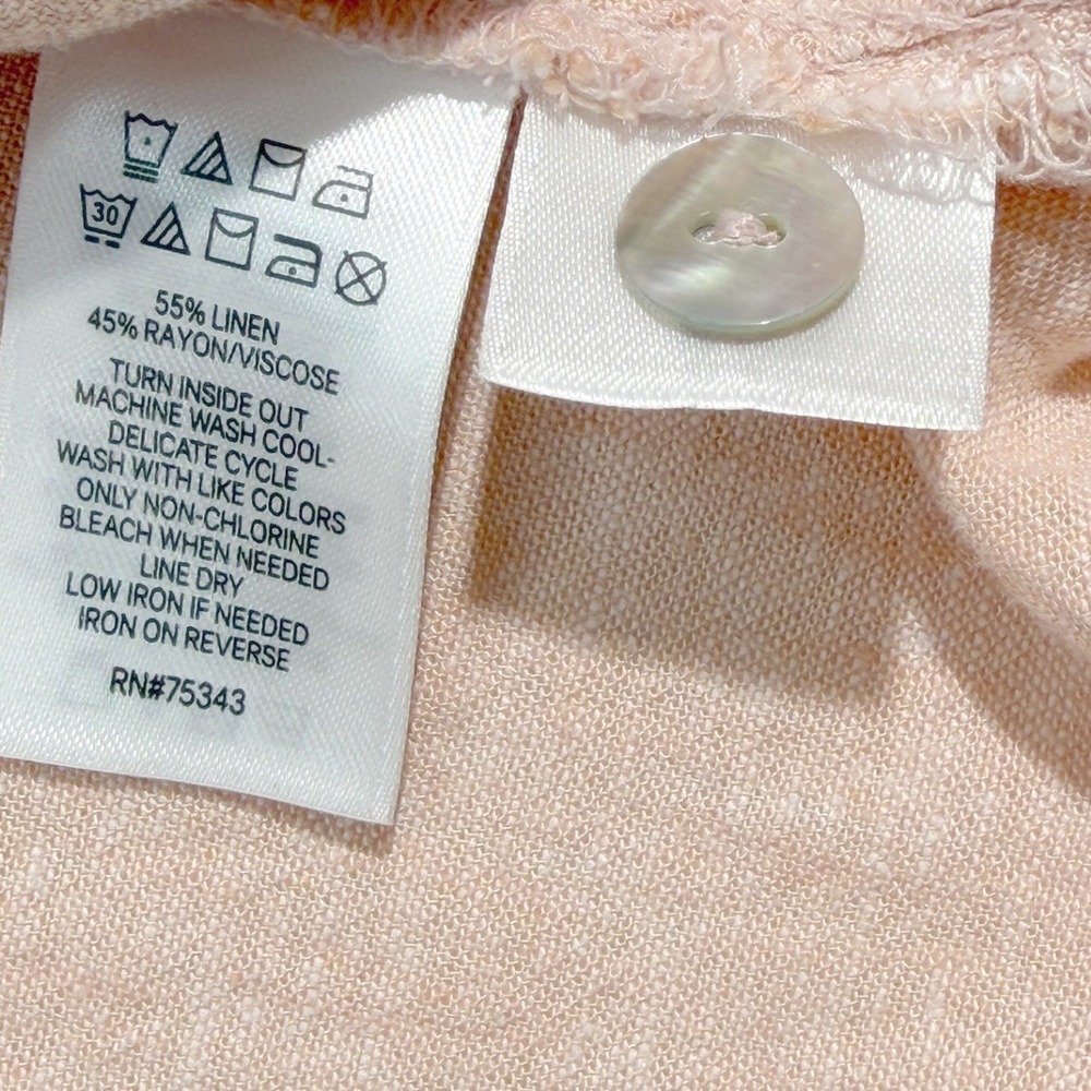 C&C California Peach Button-Front Midi Shirt Dress - Picture 4 of 11